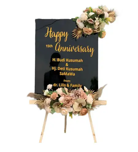 Papan Bunga Akrilik Cintamekar